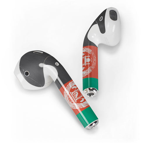 Afghanistan Flag Distressed Apple AirPods 2 Skin